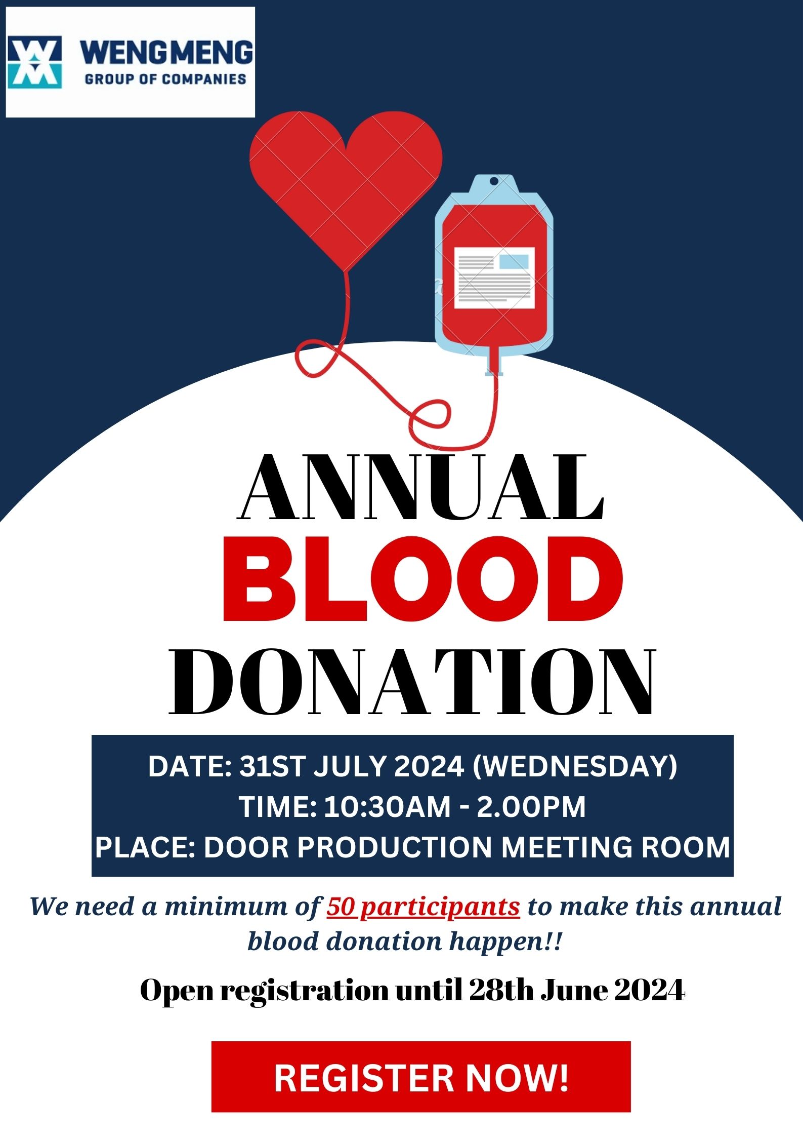 Annual Blood Donation Campaign